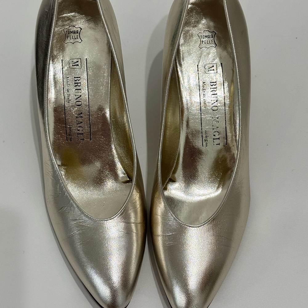 Bruno Magli Women's Metallic Heels